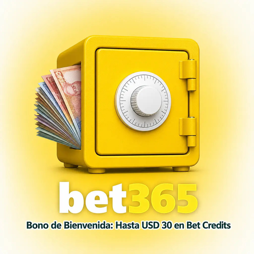 Bono de bienvenida Bet365 en Bet Credits