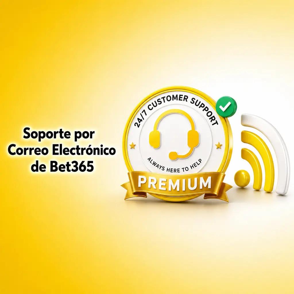 Formulario de soporte por correo electrónico de Bet365